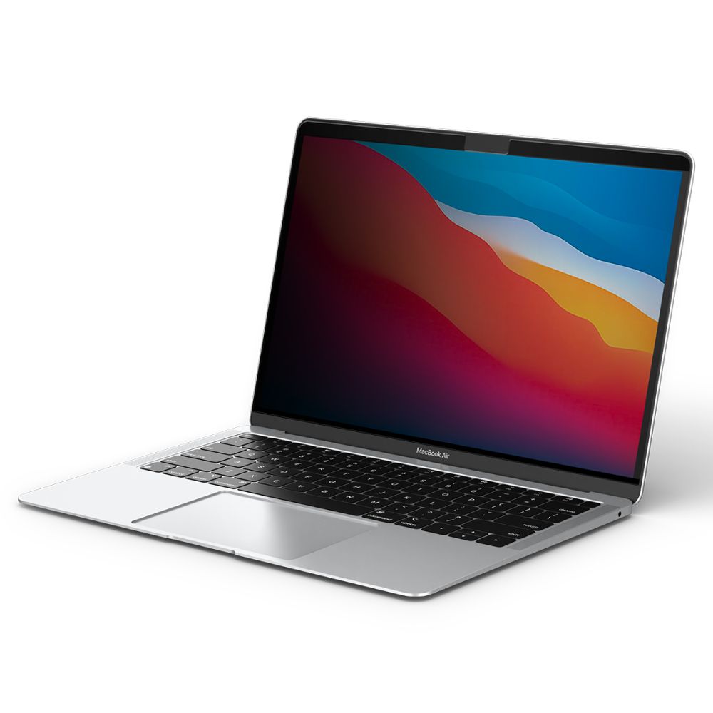 Privacy Beskyttelsesfolie Spigen Safe View Magnetic til Apple MacBook Air M3 13inch (2024) / (2022), Plastik AFL06253