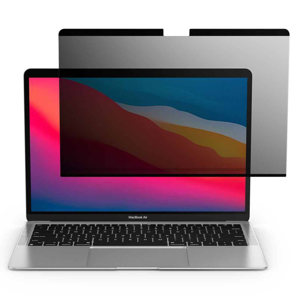 Privacy Beskyttelsesfolie Spigen Safe View Magnetic til Apple MacBook Air M3 13inch (2024) / (2022), Plastik AFL06253