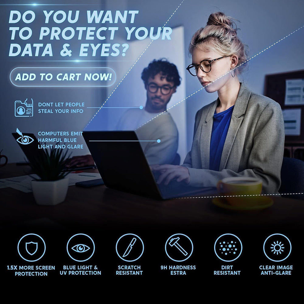Skærmbeskyttelsesfolie Privacy Techsuit VisionProX Magnetic til Apple MacBook Pro 14inch (2024), Plastik