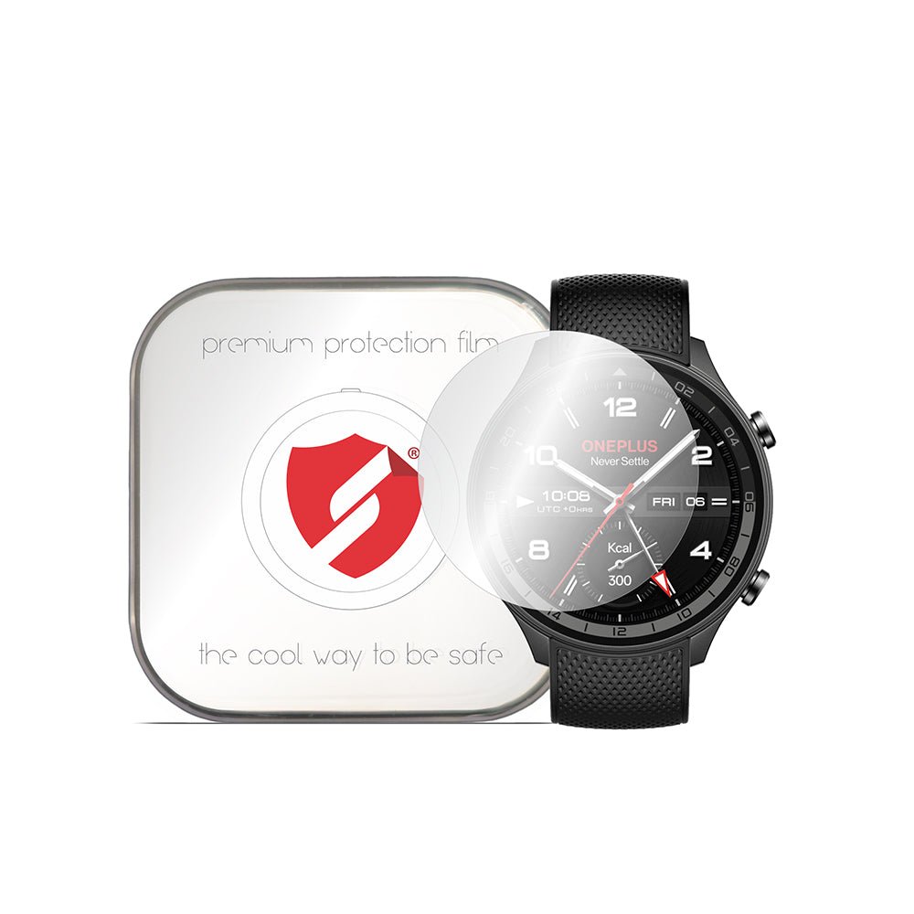 Smart Protection Premium Classic beskyttelsesfilm til OnePlus Watch 2R, sæt med 4 stk., plastik