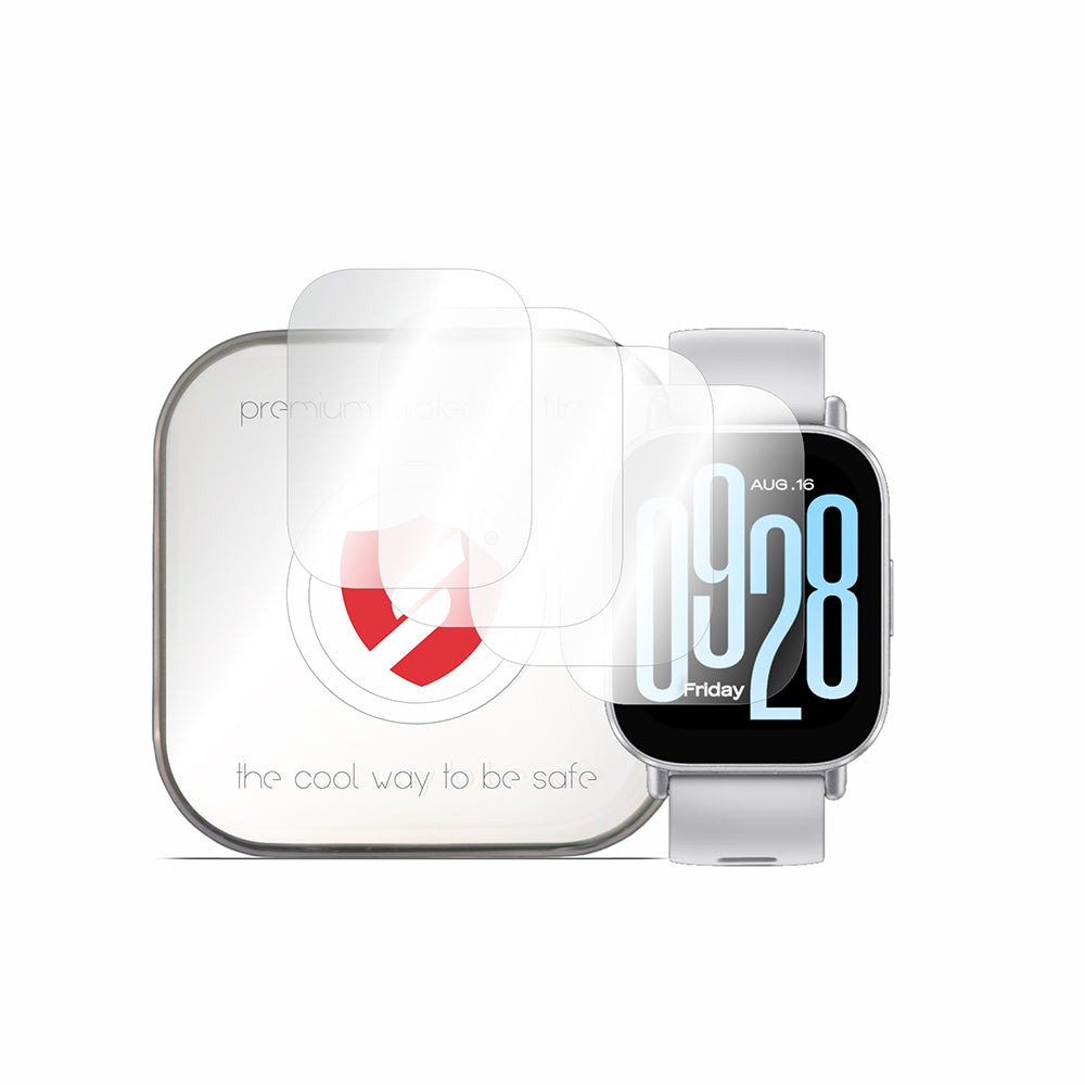 Smart Protection Premium Classic beskyttelsesfilm til Xiaomi Redmi Watch 5 Active, sæt med 4 stk., plastik