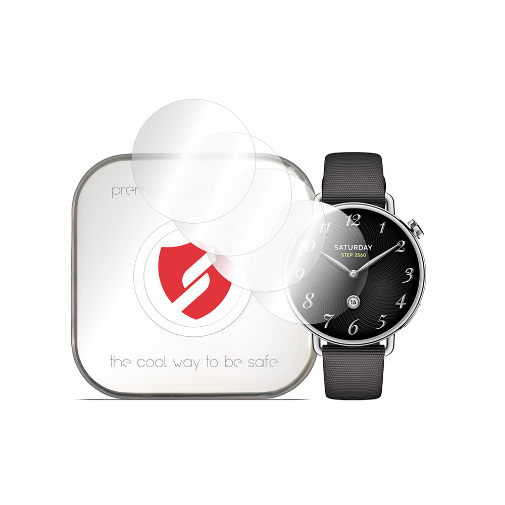 Foliebeskyttelse Smart Protection Premium Classic til Xiaomi Watch S4, Sæt med 4 stykker, Plastik