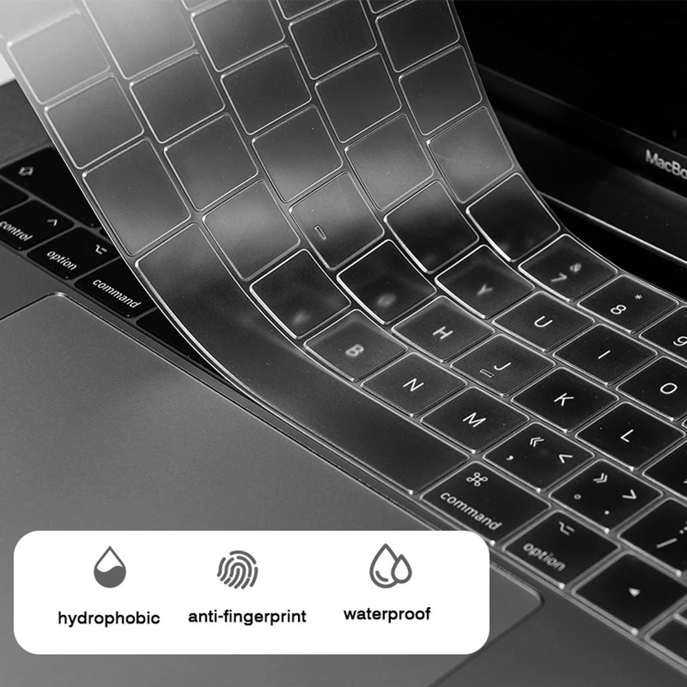 Techsuit PureTypeX Tastaturbeskyttelsescover til Apple MacBook Air 13 (2020), Transparent