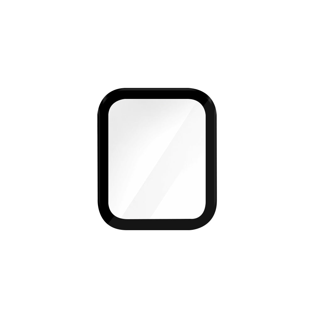 Beskyttelsesfilm Techsuit Nano Flex til Apple Watch 44mm Series, Sæt med 2 stykker, Plastik, Sort