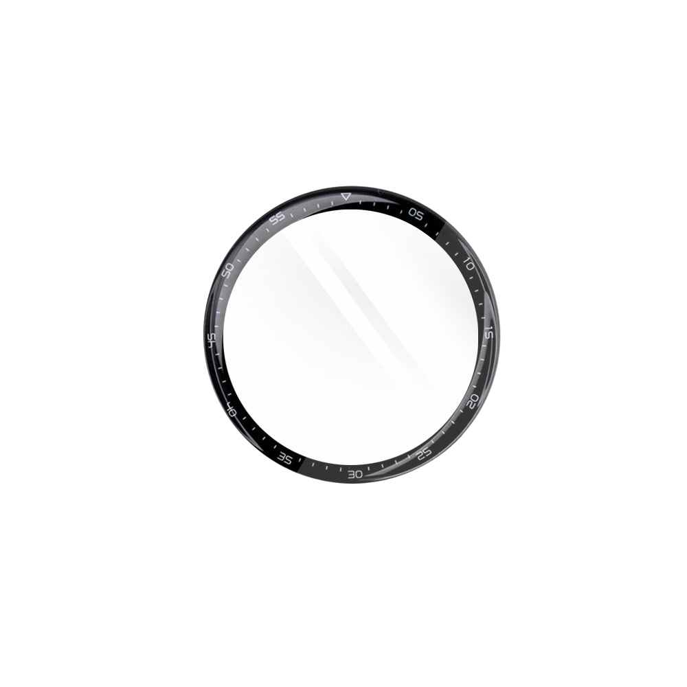 Beskyttelsesfilm Techsuit Nano Flex til Huawei Watch GT 3 46mm, Sæt med 2 stykker, Plastik, Sort