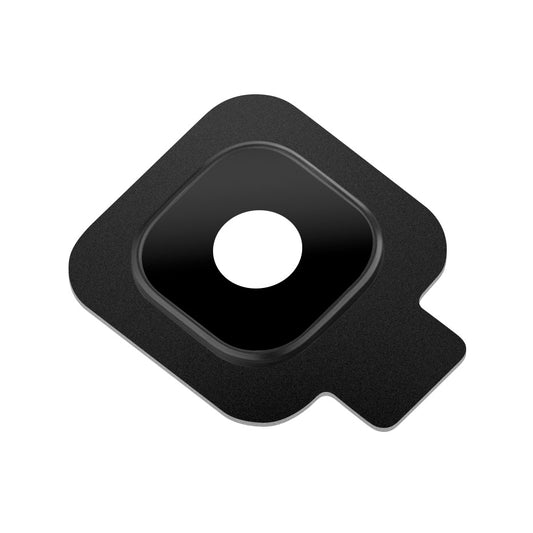 Bageste kameraglas Samsung Galaxy J4 Plus (2018) J415, med ramme, Sort