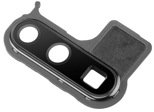 Bageste kameraglas Huawei P30 Pro, med ramme, sort