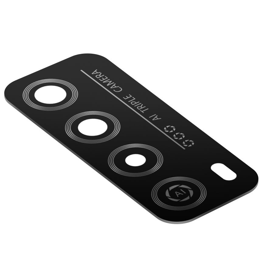 Bagkamera Glas Huawei Enjoy 20 SE, Sort