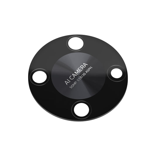 Bageste kameraglas Huawei nova Y90, Sort