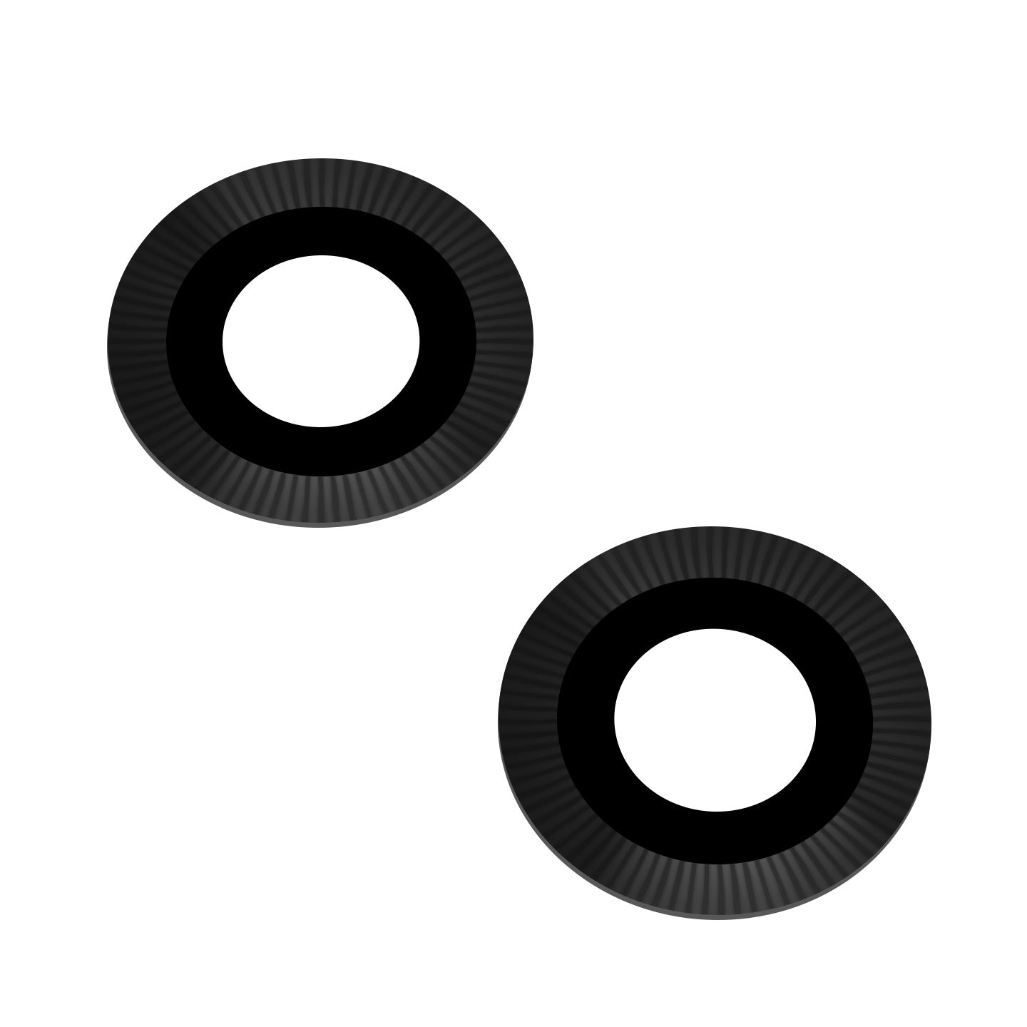 Bageste kameraglas Motorola Moto G84, Wide + UltraWide, Sort