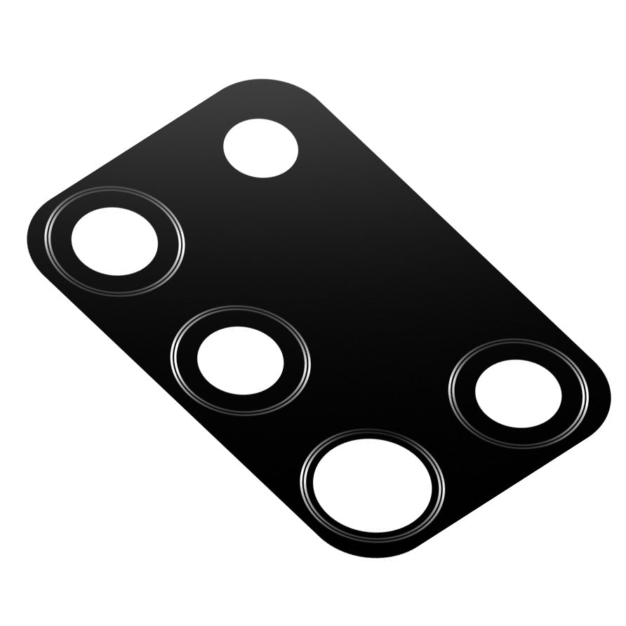 Bageste kameraglas Samsung Galaxy A21s A217, Sort