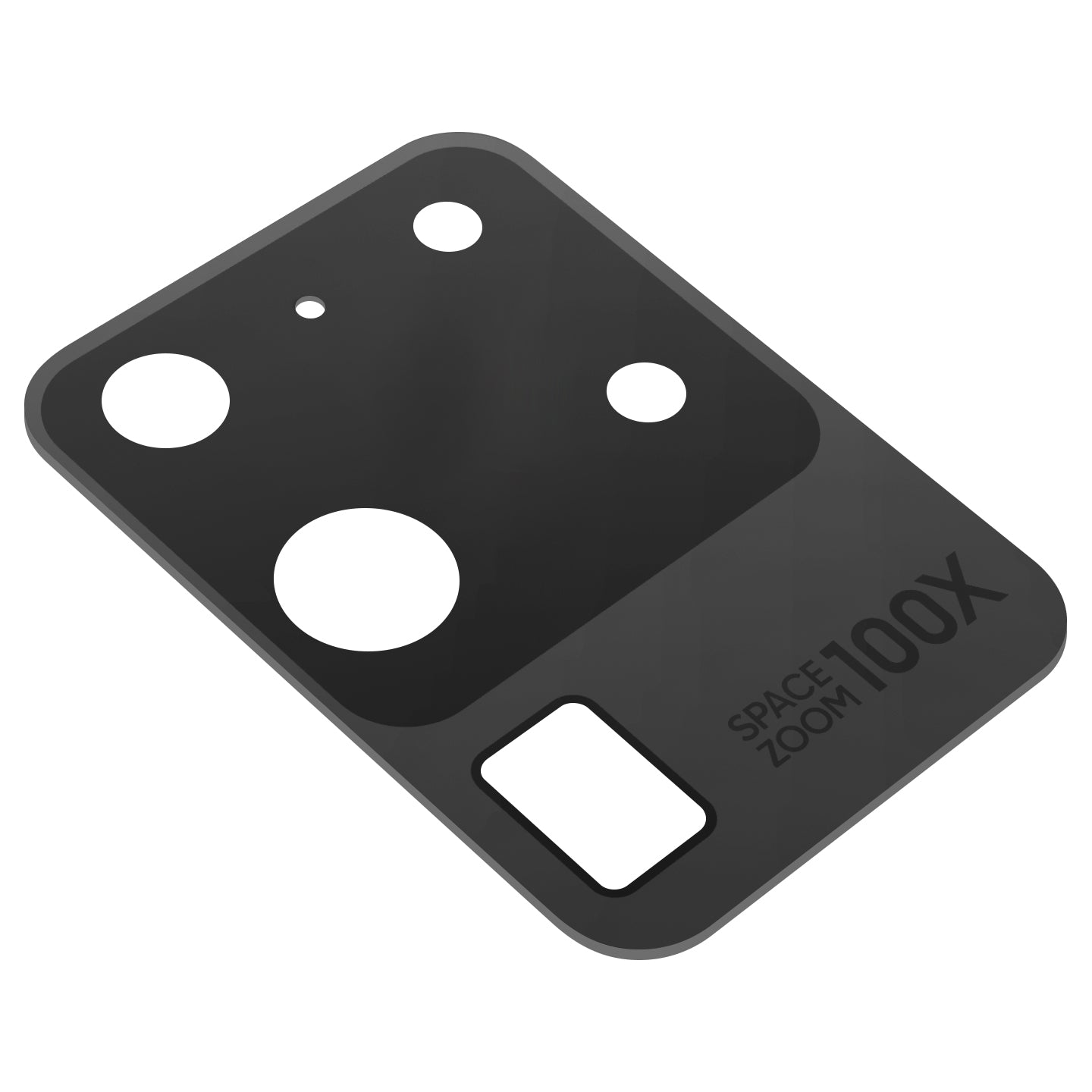 Bagkamera Glas Samsung Galaxy S20 Ultra 5G G988 / S20 Ultra G988, Sort