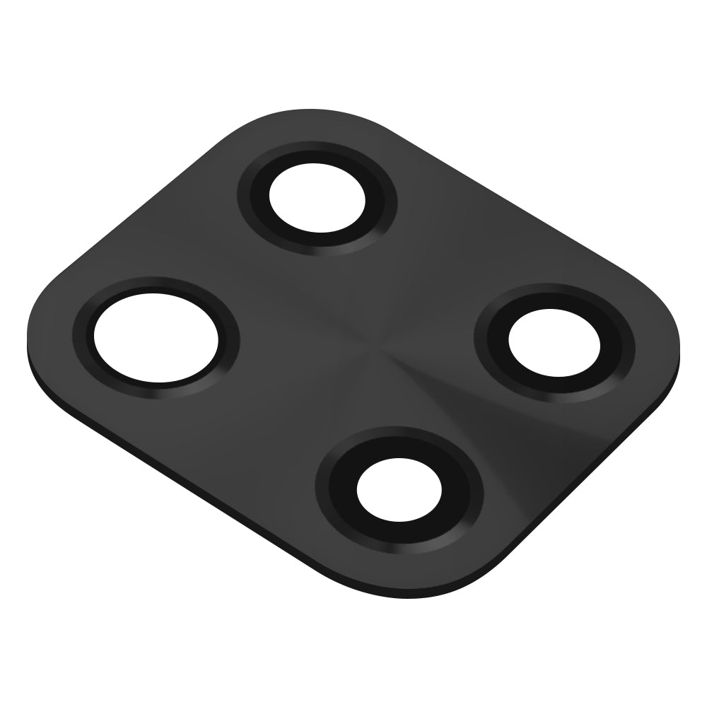 Bagkamera Glas Xiaomi Redmi 10C, Sort