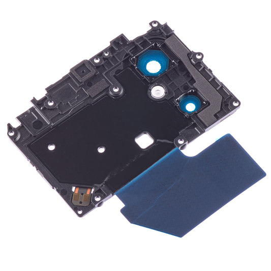 Bageste kameraglas Xiaomi Redmi 12C, Wide+Depth + Blitz, med ramme, Sort