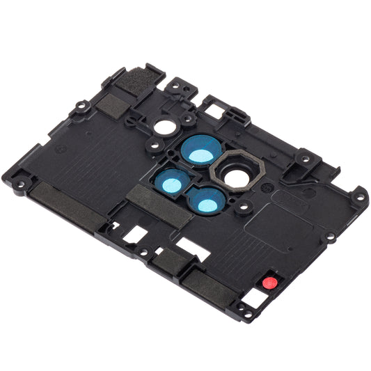 Bageste kameraglas Xiaomi Redmi Note 9, med ramme, sort