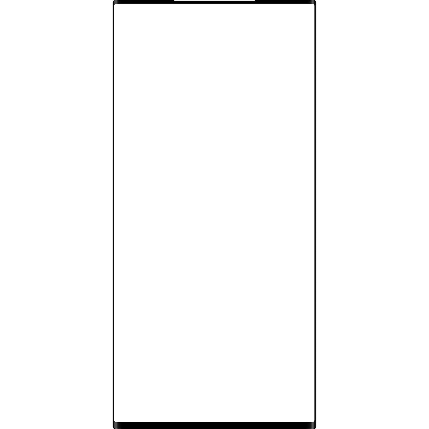 Skærmglas + Edge Glue / OCA Forward Guard til Samsung Galaxy S22 Ultra 5G S908, Sort