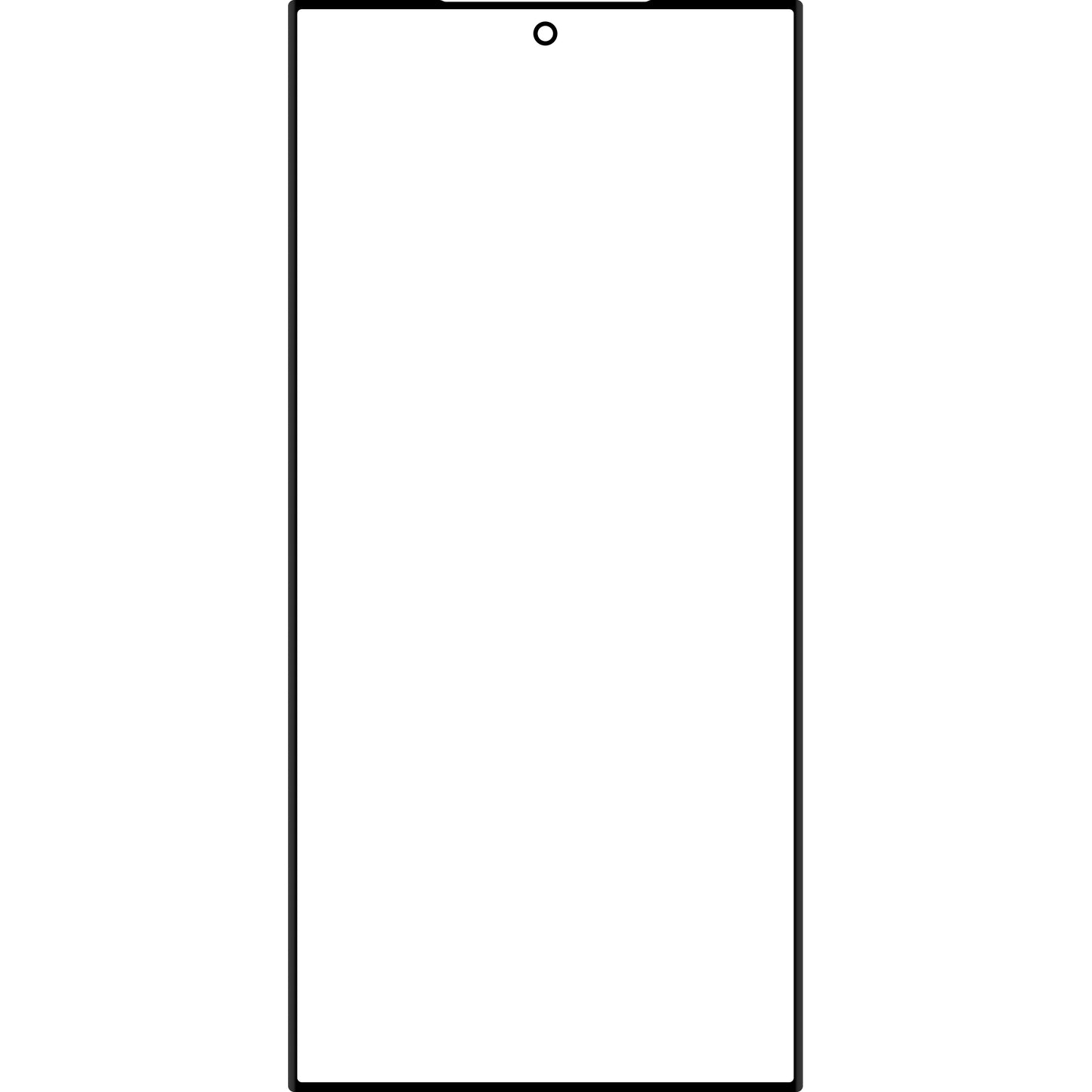 Skærmglas + OCA Forward Shield til Samsung Galaxy S24 Ultra S928, Sort