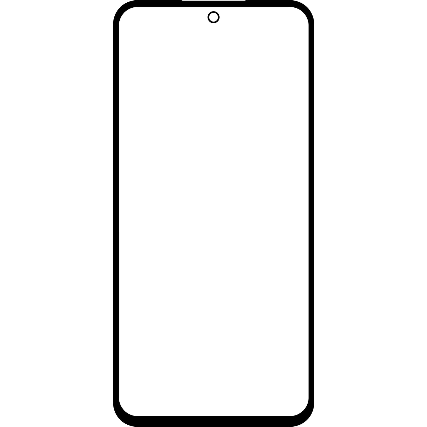 Skærmglas + OCA Forward Shield til Samsung Galaxy S23 FE S711, Sort