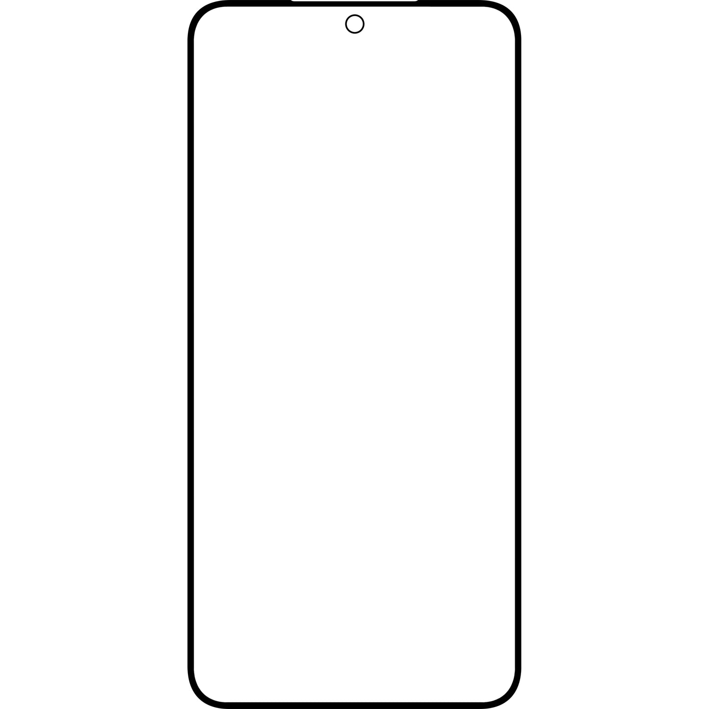 Skærmglas + OCA Forward Shield til Samsung Galaxy S24+ S926, Sort