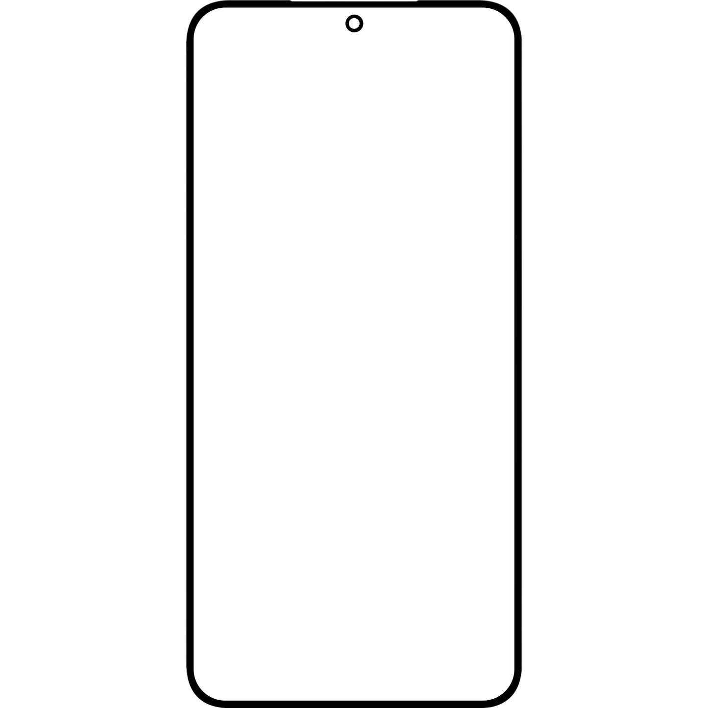 Skærmglas + OCA Forward Shield til Samsung Galaxy S24 S921, Sort