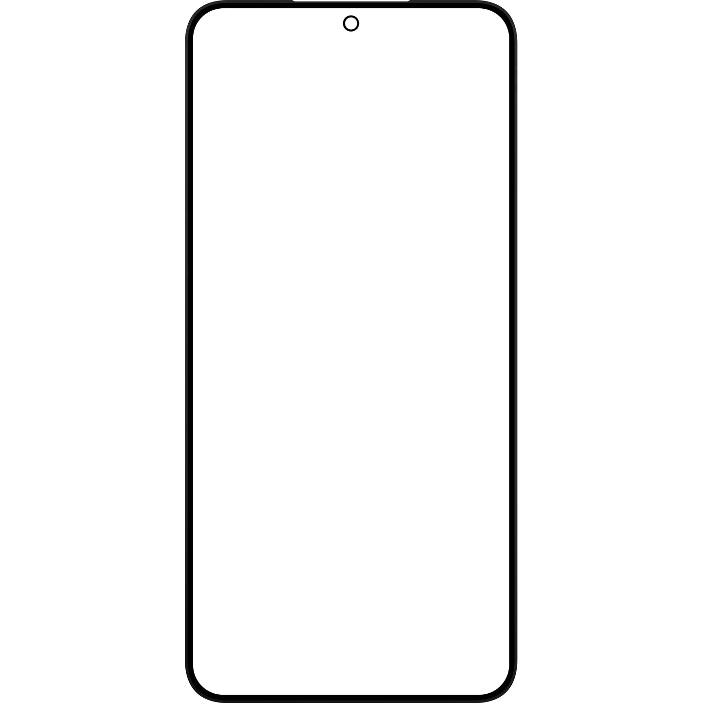 Skærmglas + OCA Forward Shield til Samsung Galaxy S22+ 5G S906, Sort