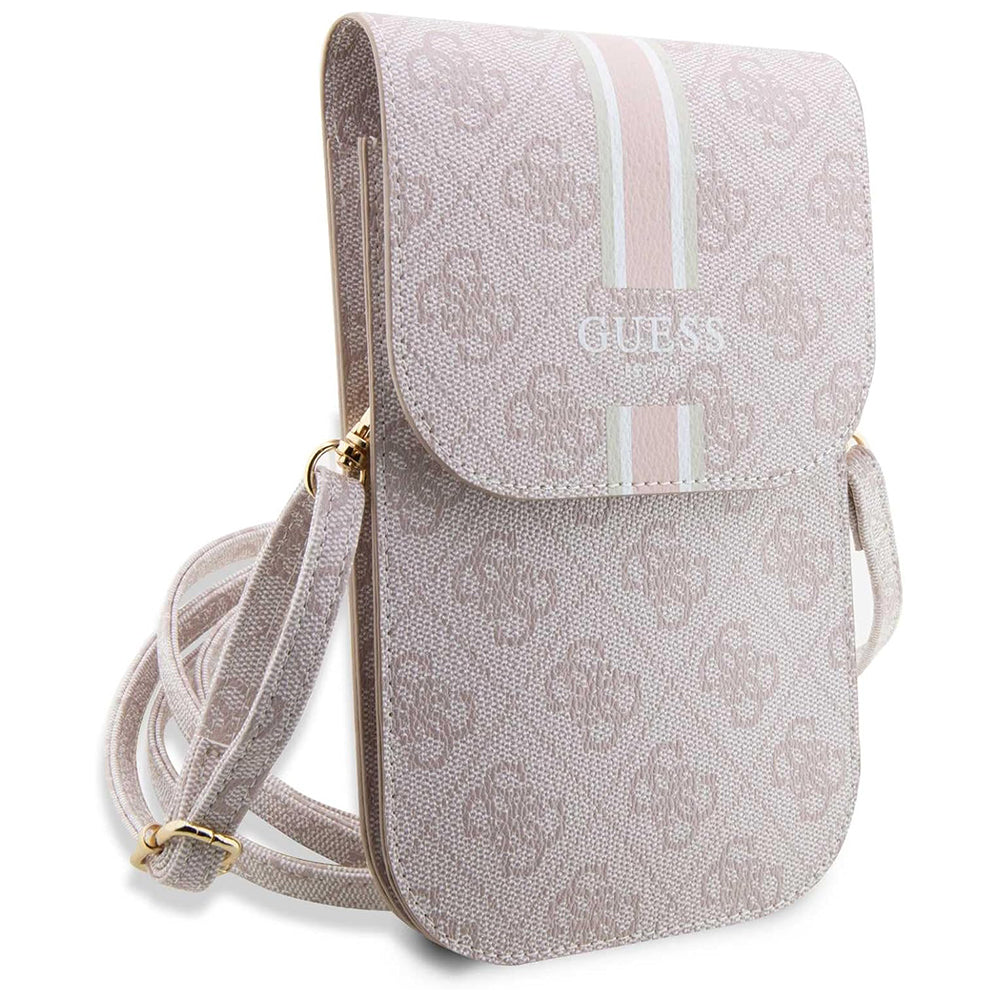 Universal Taske til Telefon, Guess, 4G Stripes, Pink
