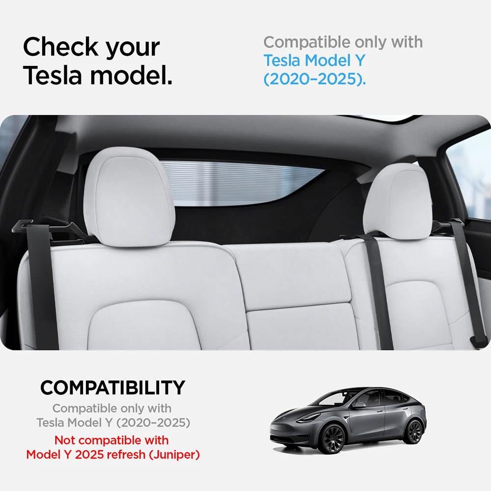 Spigen Sikkerhedssele Spænde Guide til Tesla Y ACP06041
