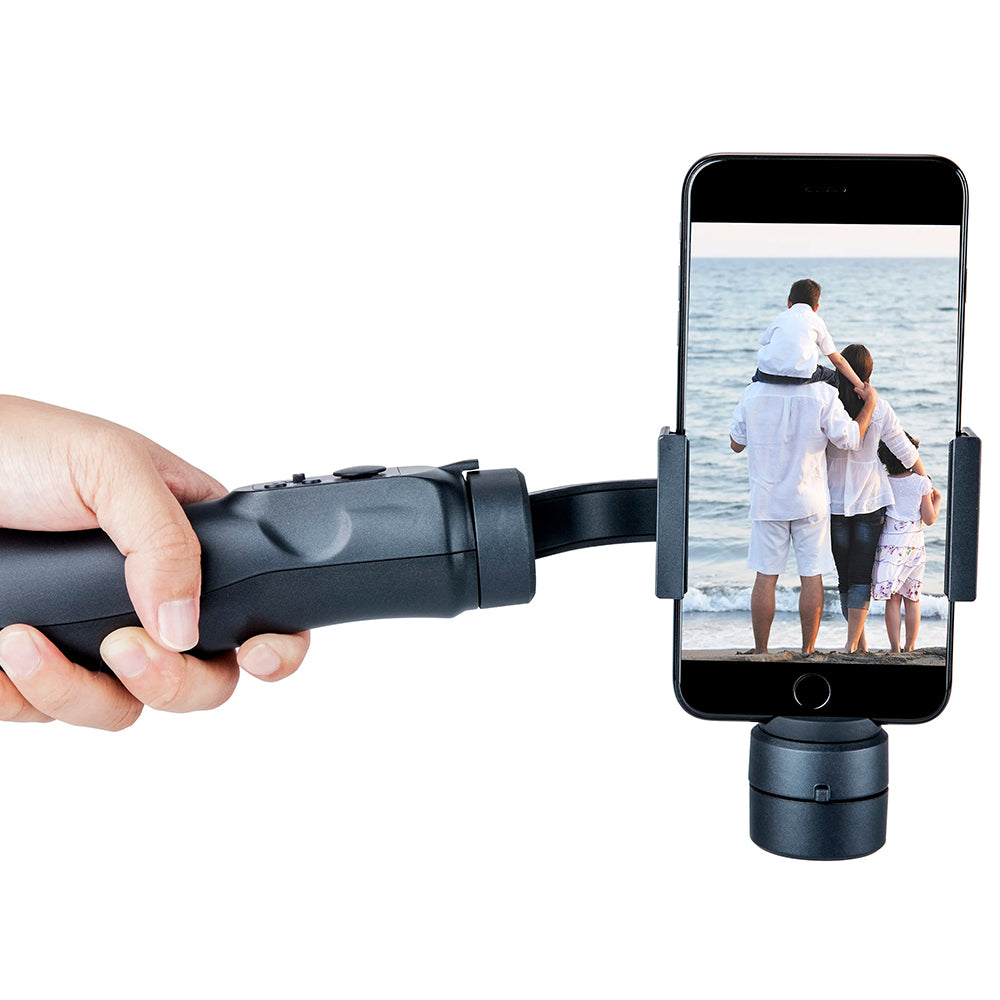 Gimbal Stabilisator Techsuit H4, Sort