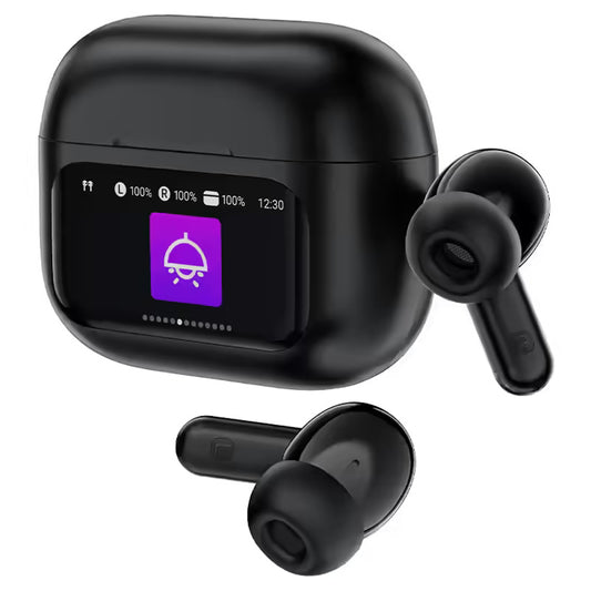 Handsfree Bluetooth Acefast W6, TWS, ANC, Sort