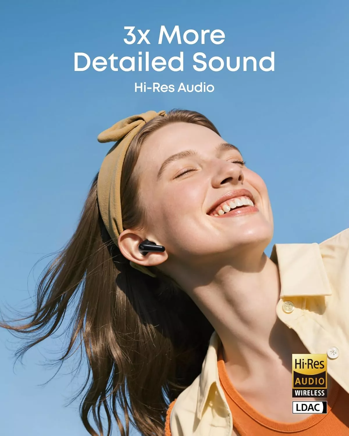 Handsfree Bluetooth Anker Soundcore R60i, TWS, ANC, Sort D1202G11