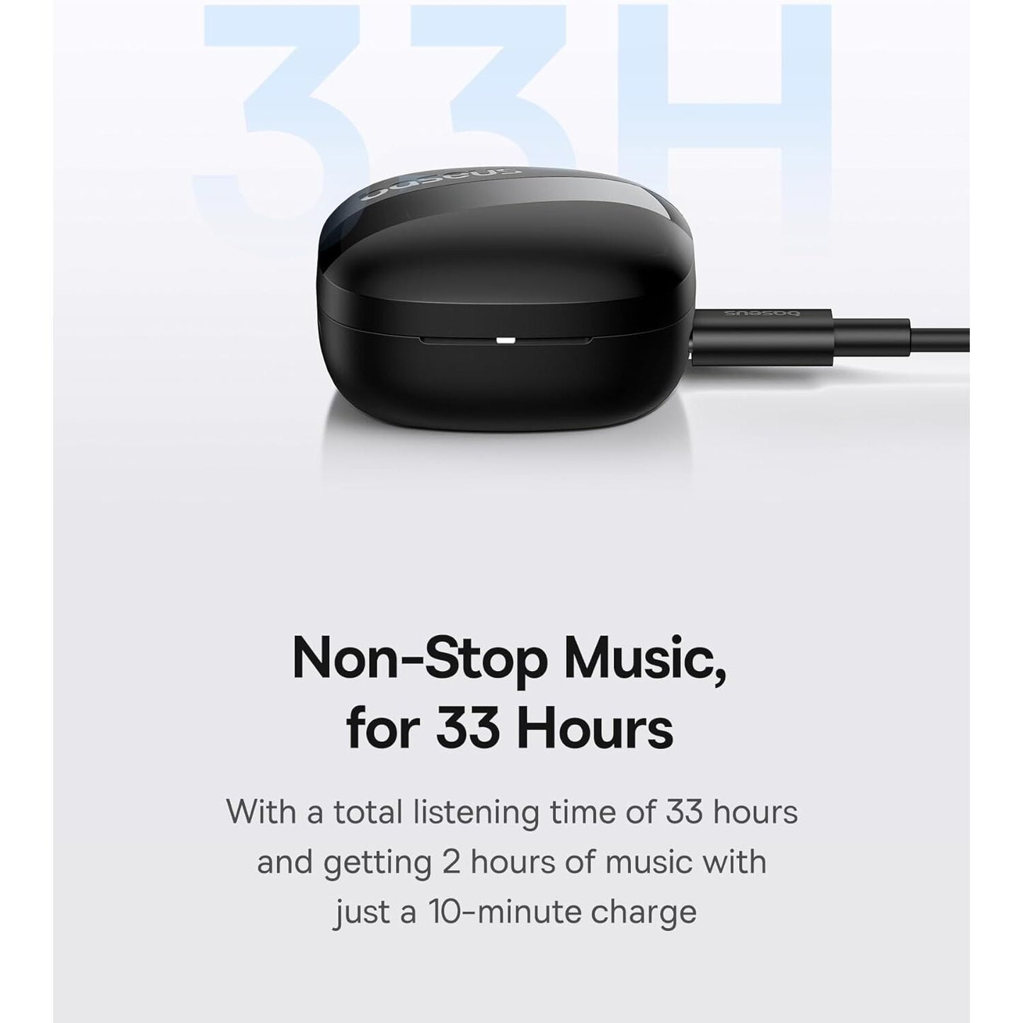 Handsfree Bluetooth Baseus Bowie E20, TWS, Sort A00069700113-00