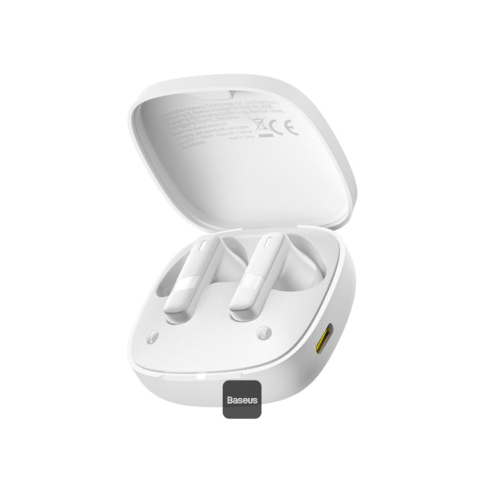 Handsfree Bluetooth Baseus Bowie E20, TWS, Hvid A00069700223-00