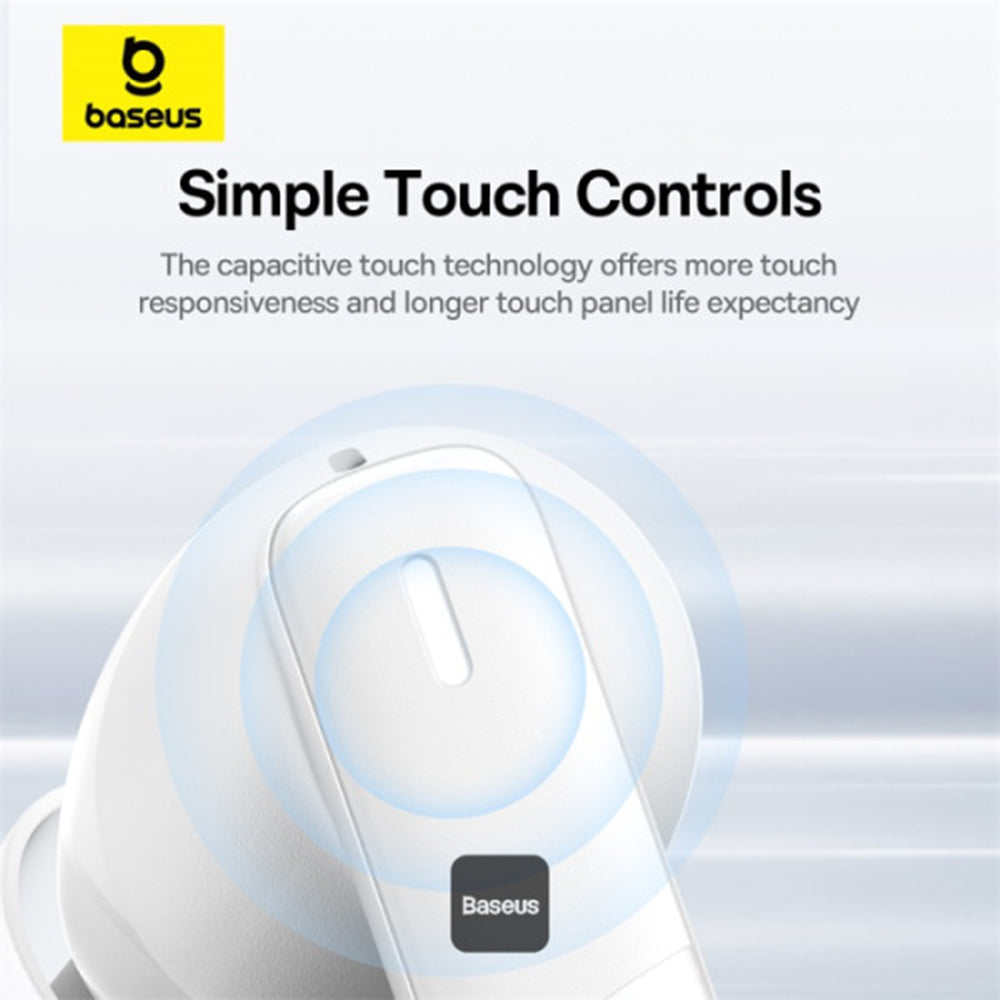 Handsfree Bluetooth Baseus Bowie E20, TWS, Hvid A00069700223-00