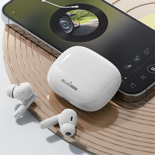 Håndfri Bluetooth Bluetooth Blue Power BPX34, TWS, Hvid