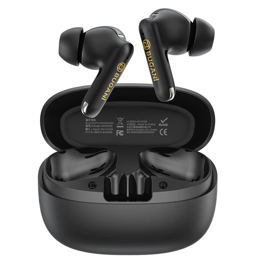 Bluetooth-håndfri Bugani Freebuds B20, TWS, ANC, Sort