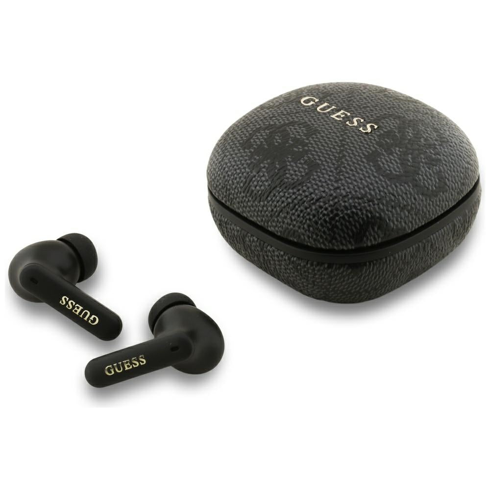 Handsfree Bluetooth Guess 4G Classic Metal Logo, TWS, Sort