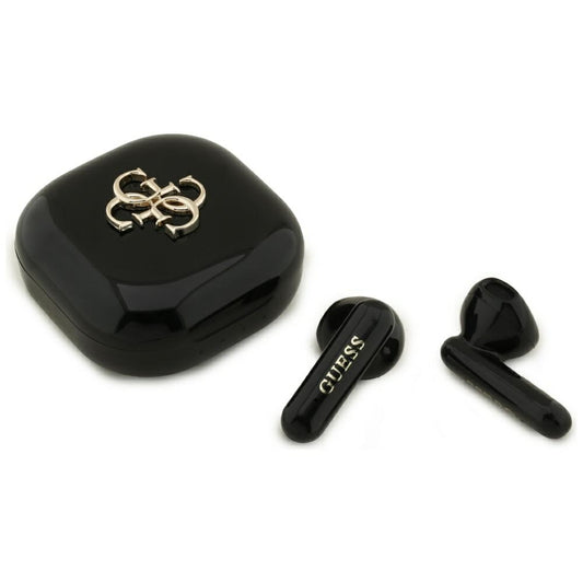 Handsfree Bluetooth Guess 4G Metal Logo, TWS, Sort
