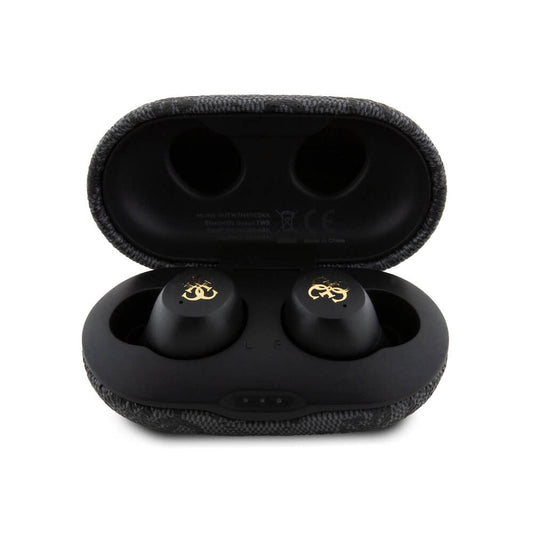 Handsfree Bluetooth Guess 4G Metal, TWS, Sort