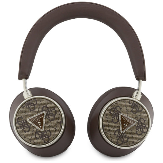 Handsfree Bluetooth Guess 4G Guld Trekant Logo, A2DP, Brun