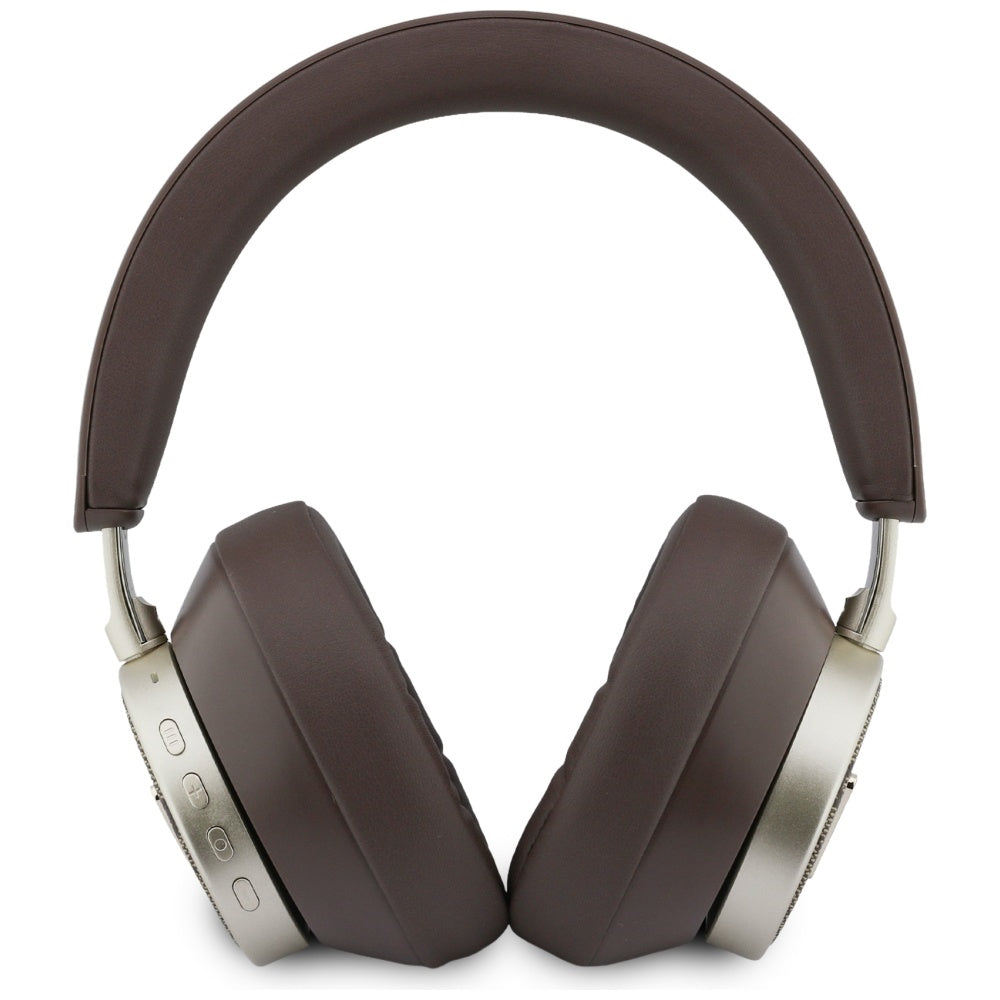 Handsfree Bluetooth Guess 4G Guld Trekant Logo, A2DP, Brun