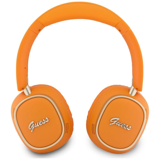 Handsfree Bluetooth Guess Rectangle Metal Script, A2DP, Orange