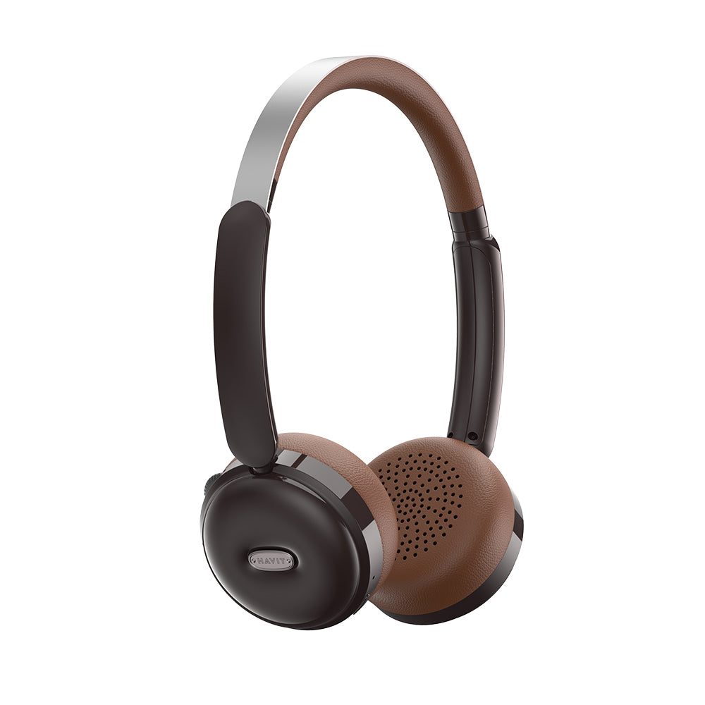 Handsfree Bluetooth HAVIT H616BT, A2DP, Brun