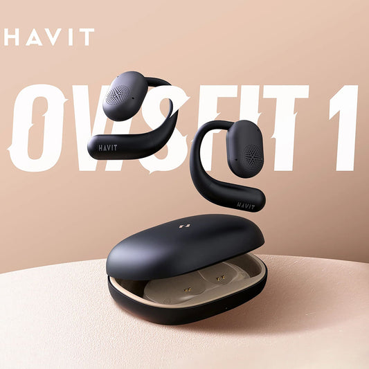 Handsfree Bluetooth HAVIT OWS914, TWS, Sort