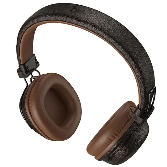 Handsfree Bluetooth HOCO W64, A2DP, Brun