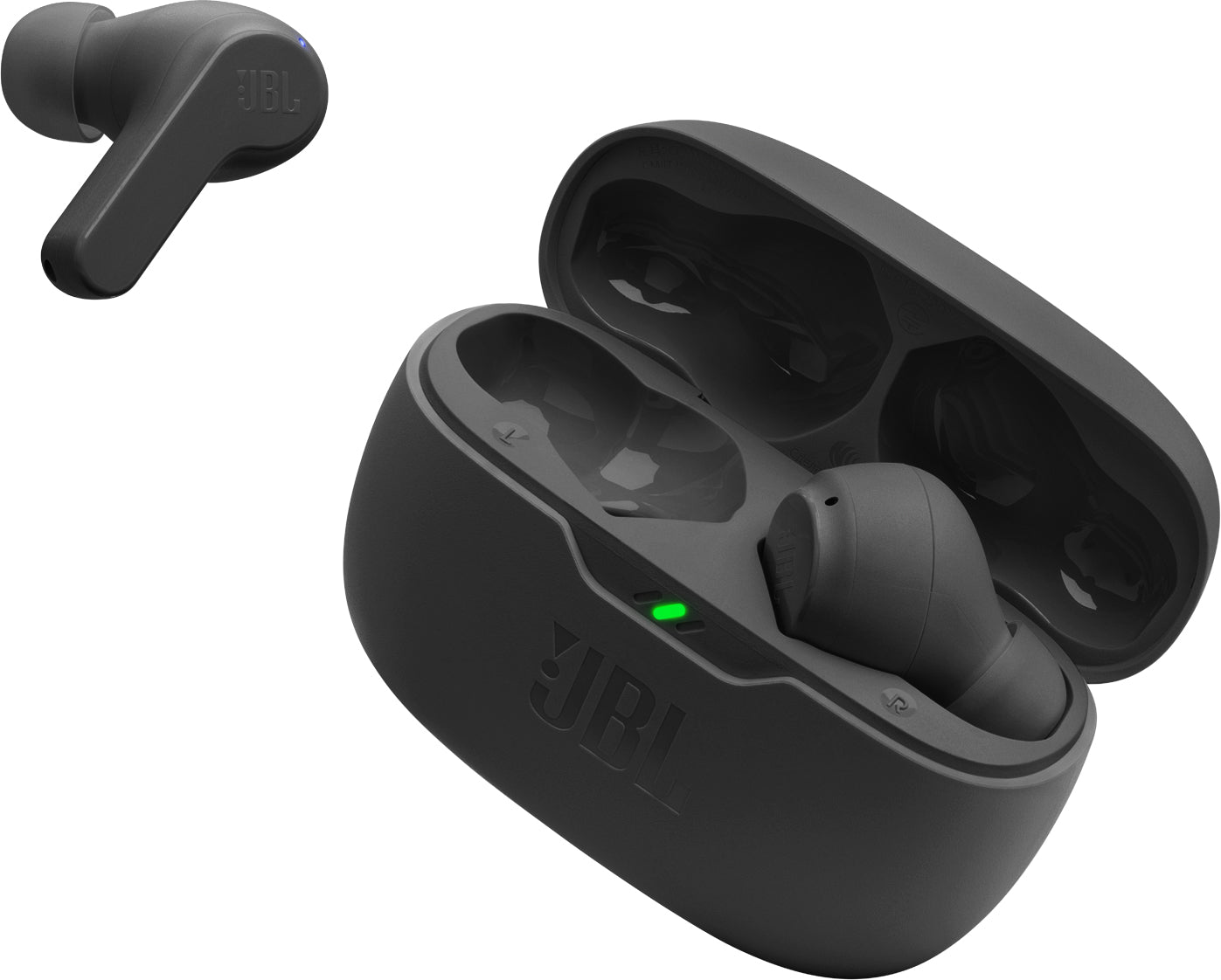 Håndfri Bluetooth JBL Wave Beam, TWS, sort JBLWBEAMBLK