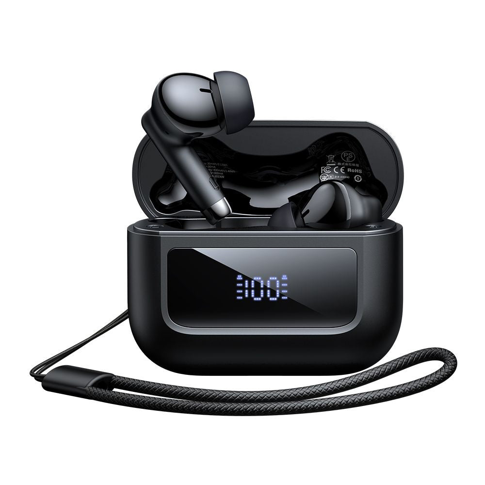 Handsfree Bluetooth McDodo HP-3290 B04 Display, TWS, Sort
