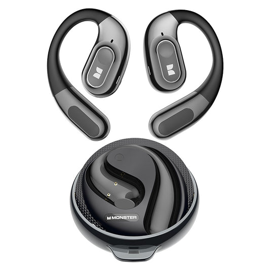 Handsfree Bluetooth Monster AC330 AI Oversættelse, TWS, Sort
