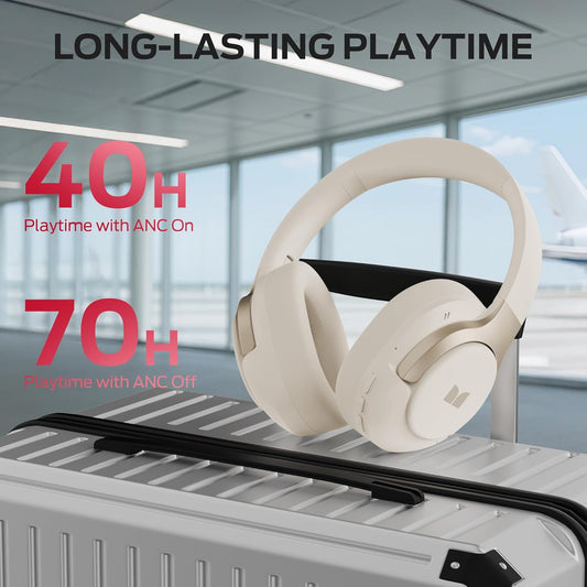 Handsfree Bluetooth Monster Persona 5th, MultiPoint, A2DP, ANC, Hvid