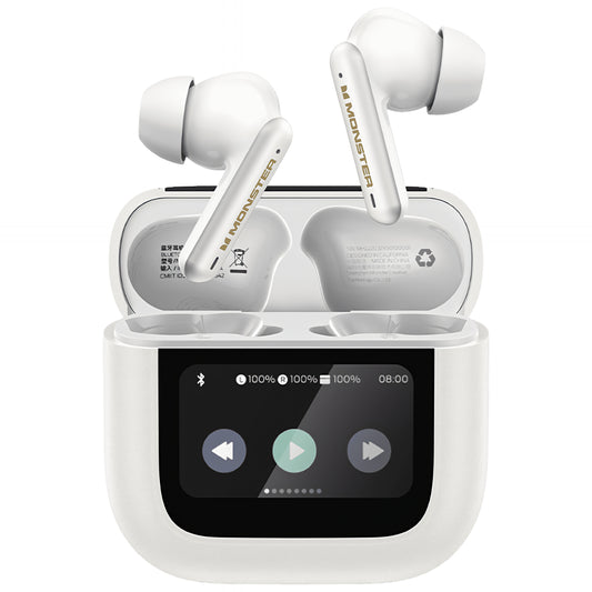 Handsfree Bluetooth Monster TH300, TWS, Hvid