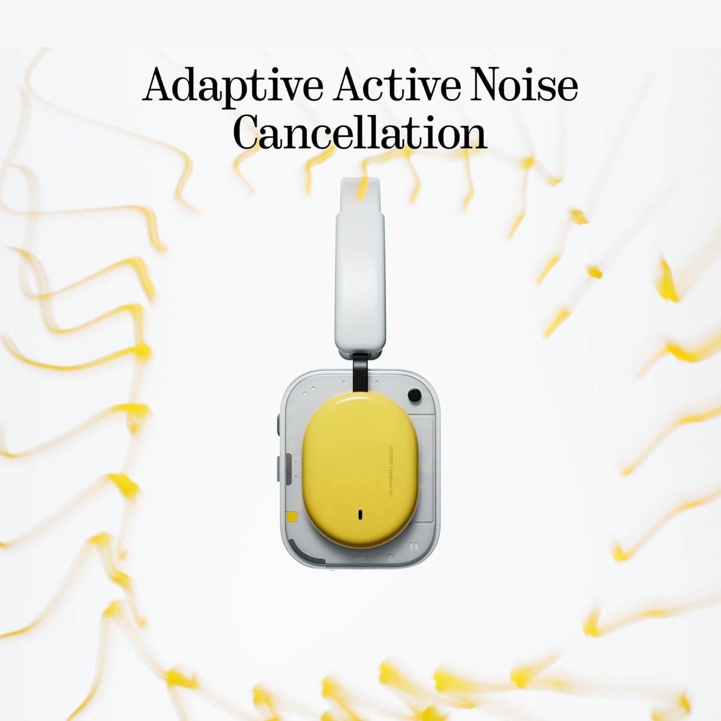 Handsfree Bluetooth Nothing Headphone (a), MultiPoint, A2DP, ANC, Black